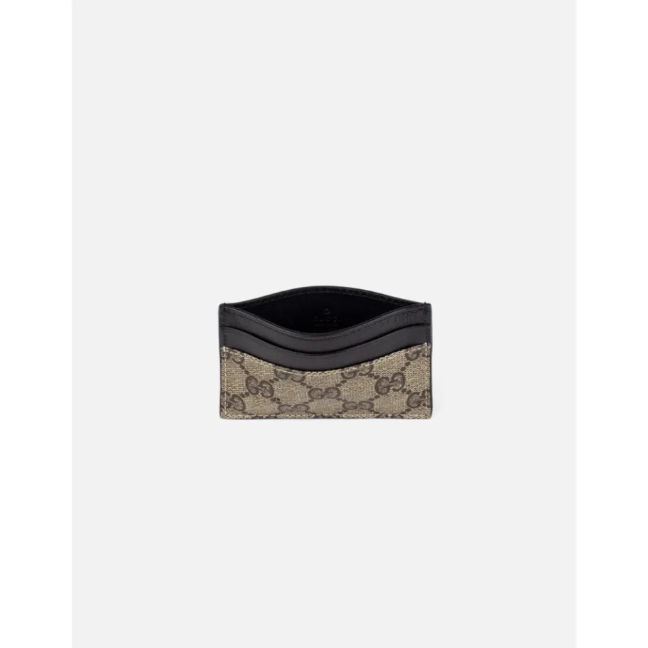 Gucci Portacarte GG Supreme-Heren Portefeuilles