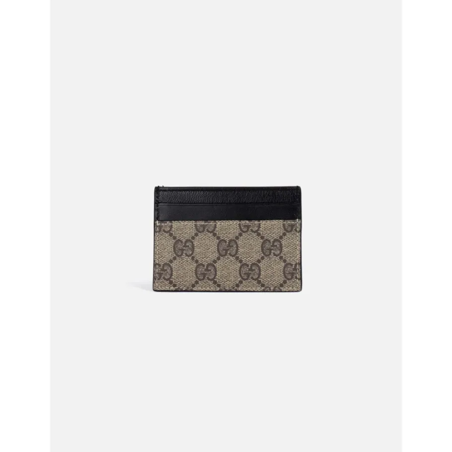 Gucci Portacarte GG Supreme-Heren Portefeuilles