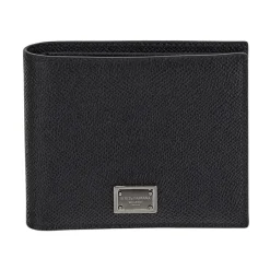 Dolce & Gabbana Portemonnee met klep en muntvak-Heren Portefeuilles
