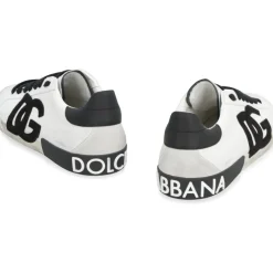 Dolce & Gabbana Portofino leren low-top sneakers-Heren Sneakers