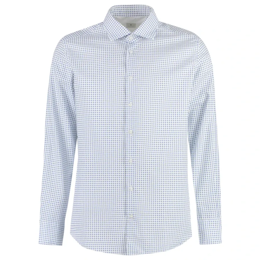 Bastoncino Printed Cotton Shirt-Heren Overhemden