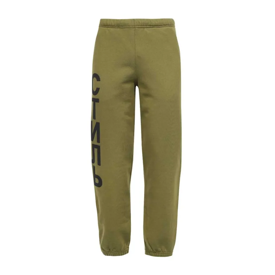 Heron Preston Printed Katoenen Trainingsbroek-Heren Broeken