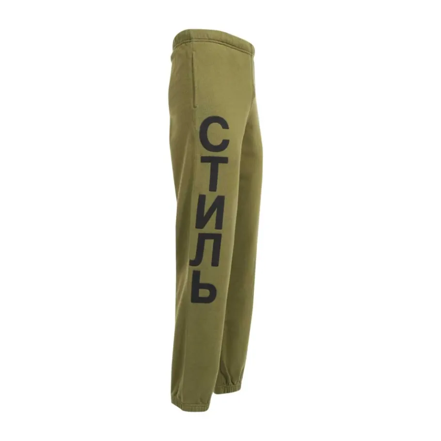 Heron Preston Printed Katoenen Trainingsbroek-Heren Broeken