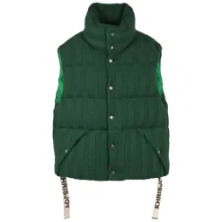 Khrisjoy Puff Gebreide Gewatteerde Bodywarmer-Heren Jassen