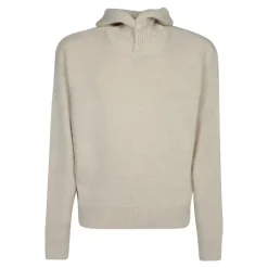 Lemaire PULL CAPP CREMA-Heren Truien & Vesten