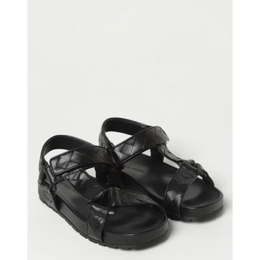 Bottega Veneta Quilted leren sandalen-Heren Sandalen