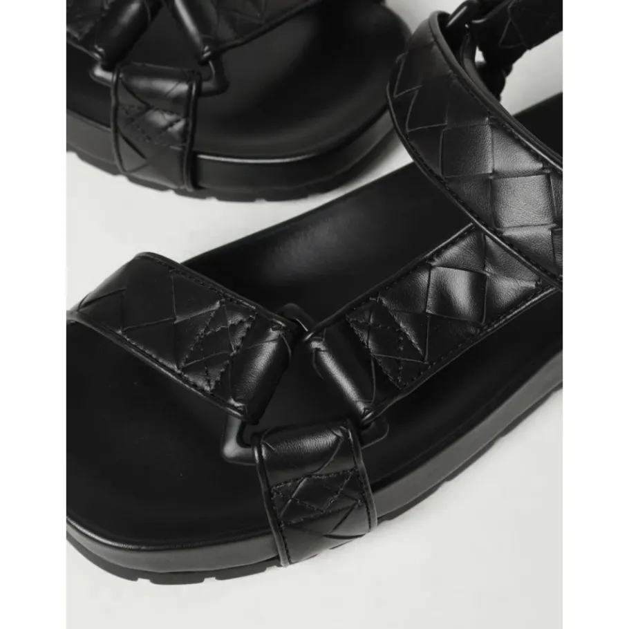Bottega Veneta Quilted leren sandalen-Heren Sandalen