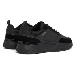 Mallet London Radnor Triple Black Sneaker SS24-Heren Sneakers