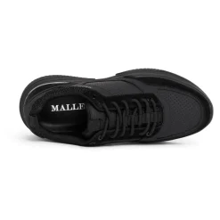 Mallet London Radnor Triple Black Sneaker SS24-Heren Sneakers