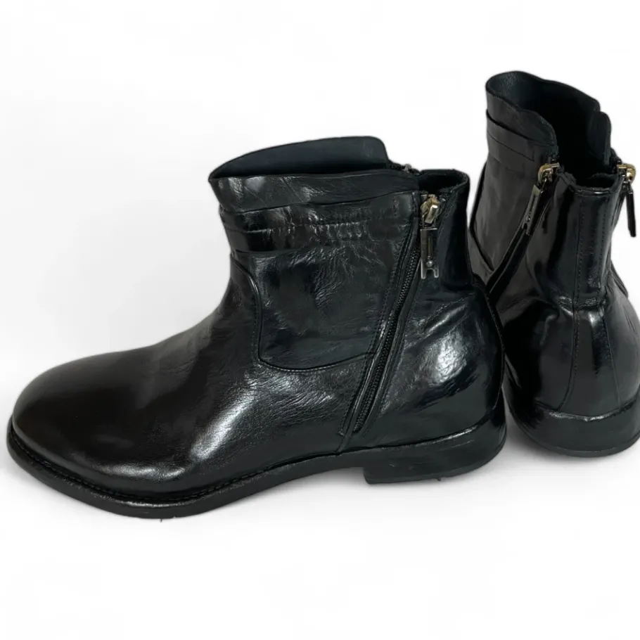 Lemargo Ranch Heze Leren Enkellaars-Heren Laarzen