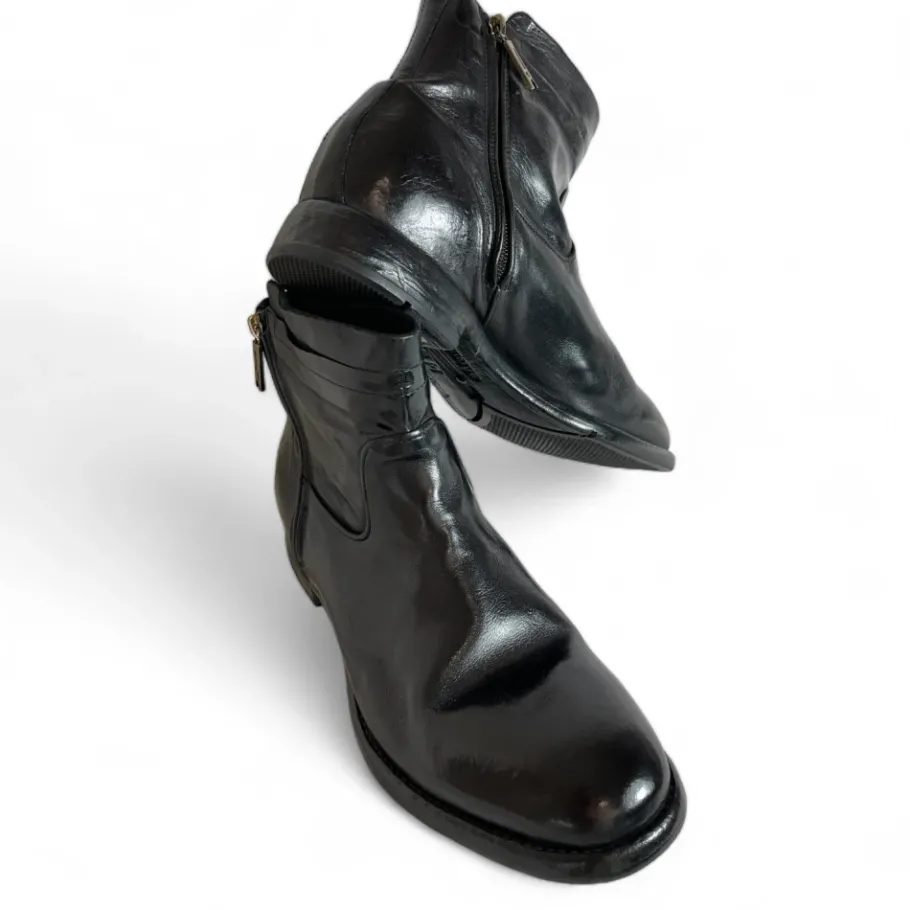 Lemargo Ranch Heze Leren Enkellaars-Heren Laarzen