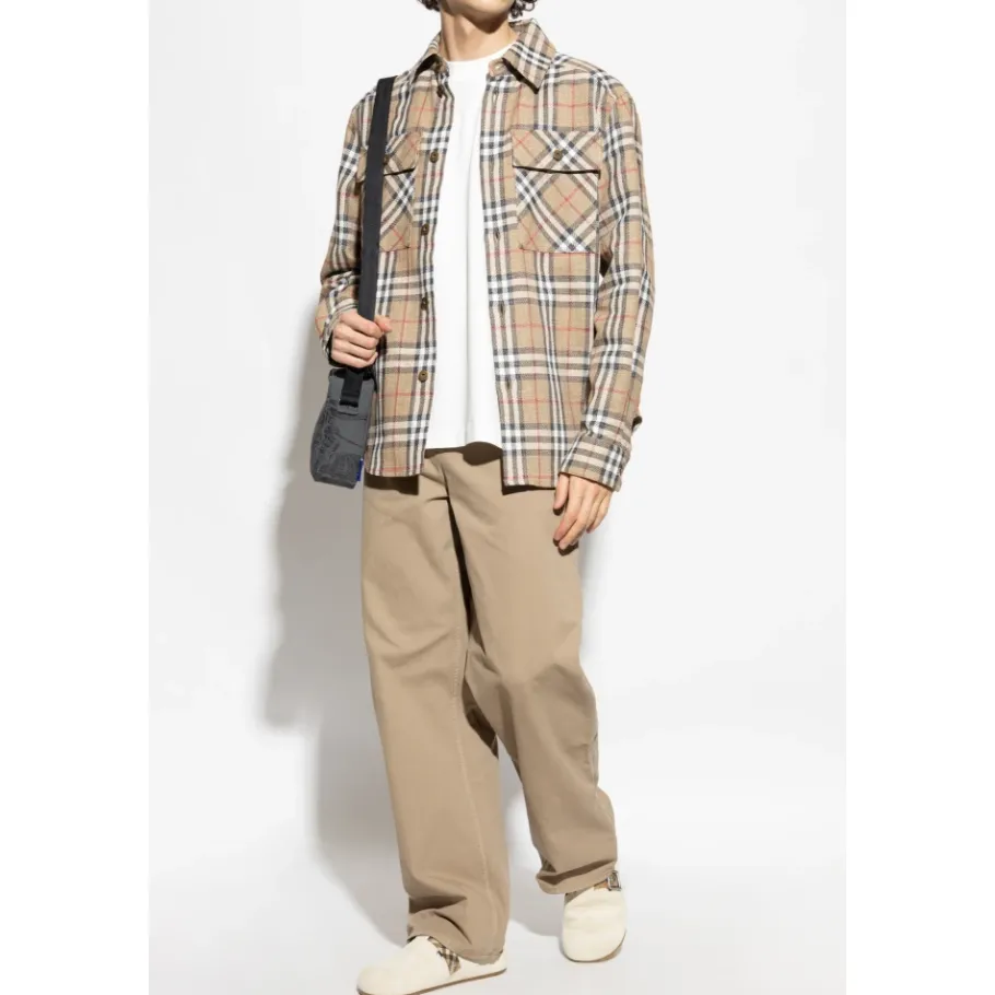 Burberry Rechte broekspijpen-Heren Broeken