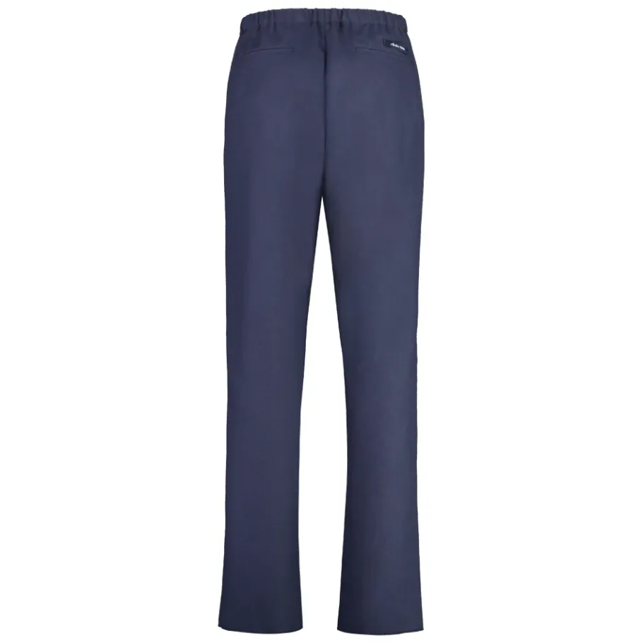 Fendi Rechtgesneden wollen broek-Heren Broeken