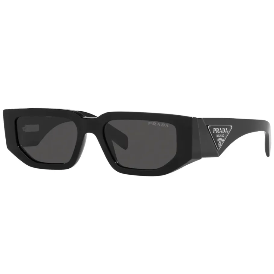 Prada Rechthoekige zonnebril donkergrijze lenzen-Heren Zonnebrillen