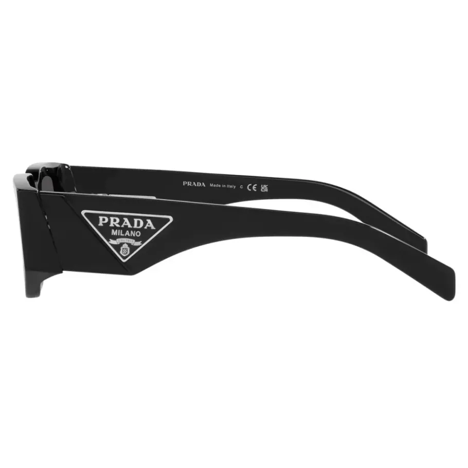 Prada Rechthoekige zonnebril donkergrijze lenzen-Heren Zonnebrillen