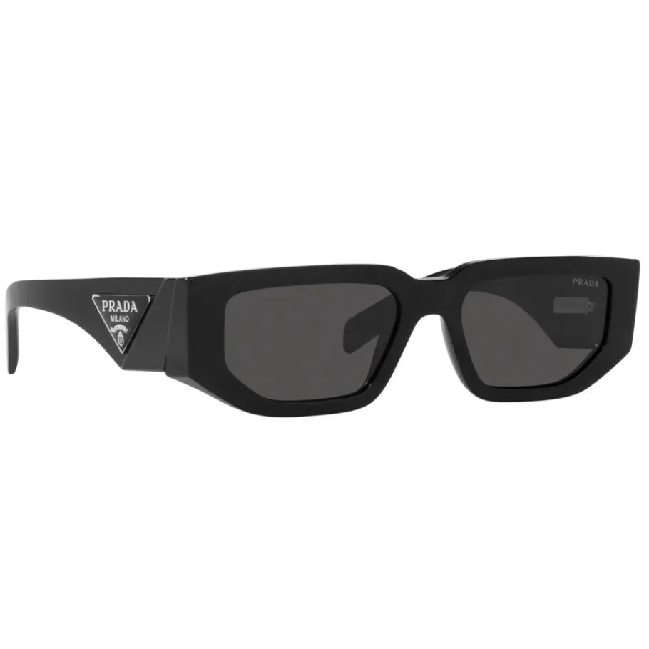 Prada Rechthoekige zonnebril donkergrijze lenzen-Heren Zonnebrillen