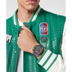 Philipp Plein Regenboog Chrono Horloge voor Mannen-Heren Horloges