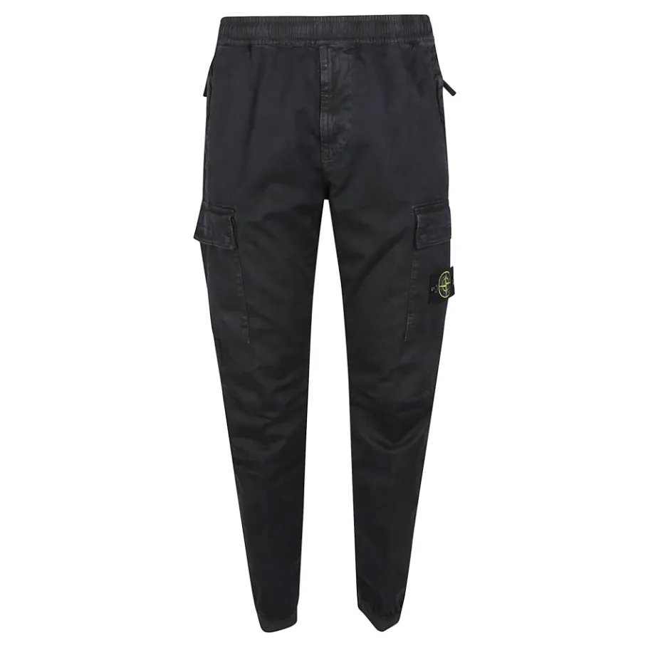 Stone Island Regular Tapered Pant-Heren Broeken