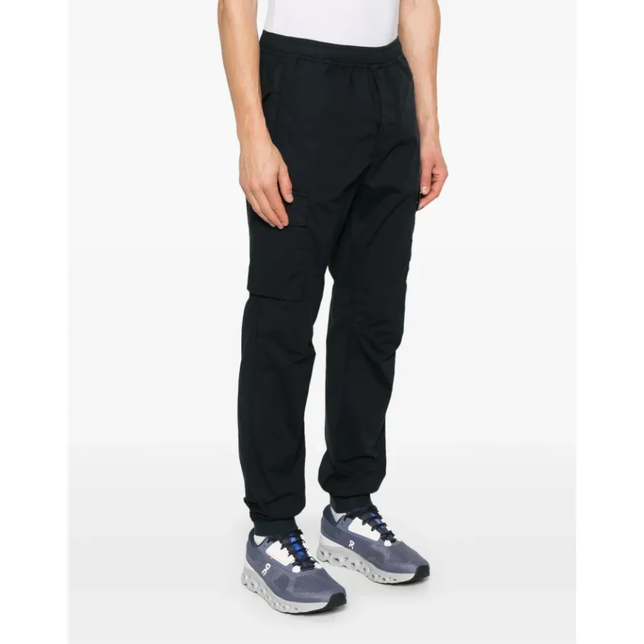 Stone Island Regular Tapered Sweatpants-Heren Broeken