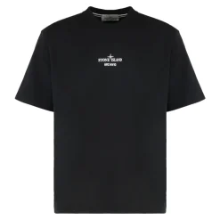 Stone Island Regular-fit T-shirt met korte mouwen en Archivio-print-Heren Shirts