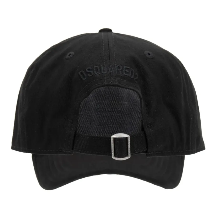 Dsquared2 Relief Lettering Baseball Cap-Heren Petten