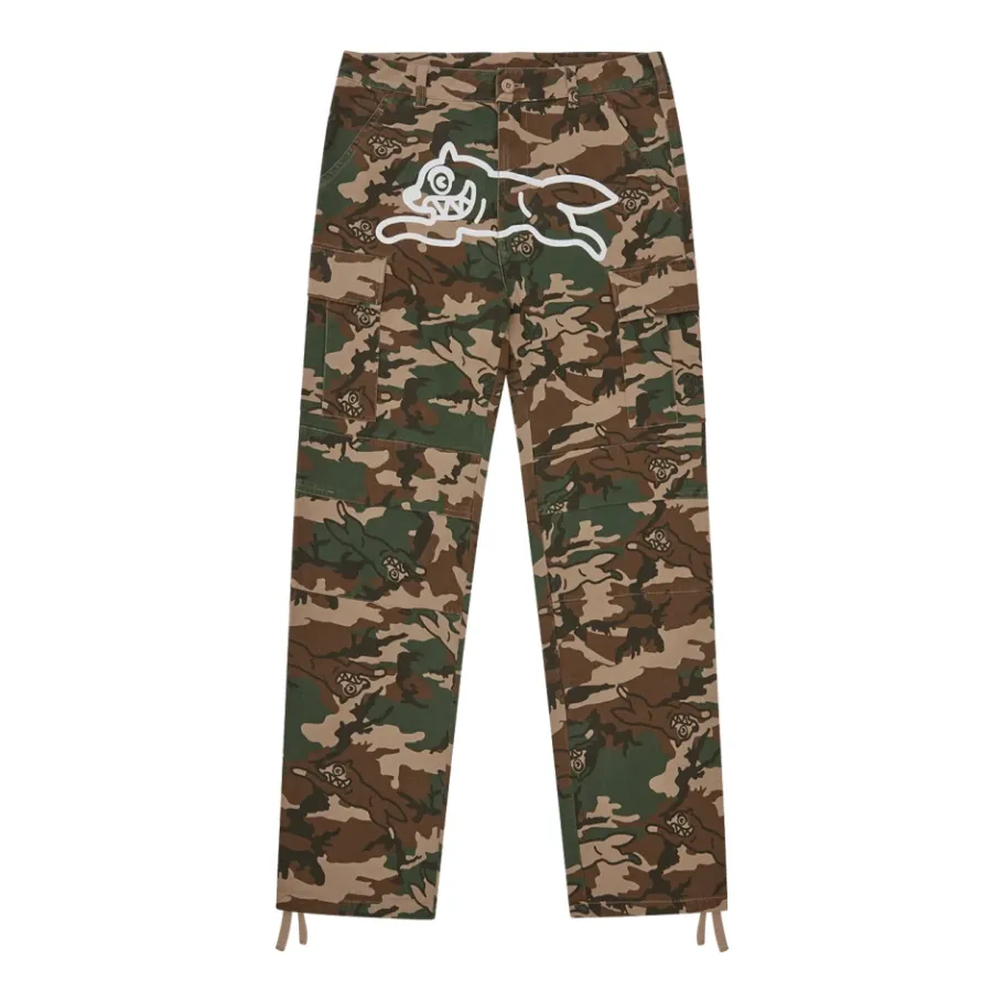 ICECREAM RENDE HOND BOS CAMO CARGOBROEK-Heren Broeken