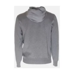 Herno Resort Sweater in Double Cotton Knit and Travel Nylon-Heren Truien & Vesten