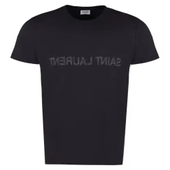 Saint Laurent Reverse Logo T-Shirt-Heren Shirts