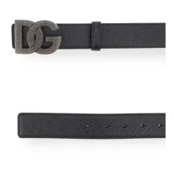 Dolce & Gabbana Reversible Logo Riem-Heren Riemen