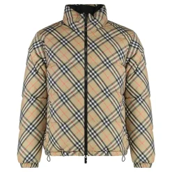 Burberry Reversible Snowdon Check donsjas-Heren Jassen