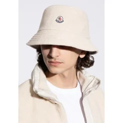Moncler Reversible Teddy Bucket Hat-Heren Hoeden