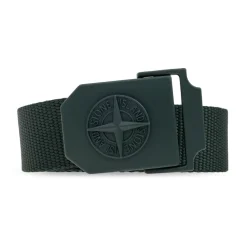 Stone Island Riem met logo-Heren Riemen