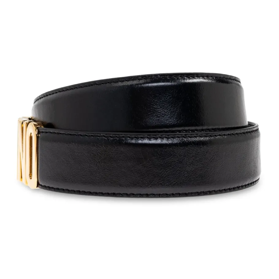Moschino Riem met logo-Heren Riemen