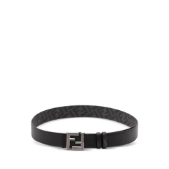 Fendi Riem Revolutie Bom Vit.Cher/PU-Heren Riemen