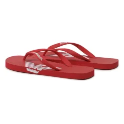 Emporio Armani Rode Flip Flops XVQS06XN74600115-Heren Slippers
