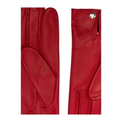 Ernest W. Baker Rode Leren Handschoen AC17 LE02-Heren Handschoenen