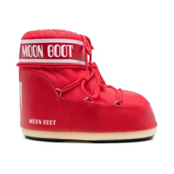 Moon Boot Rode Logo-Tape Veterschoenen-Heren Snowboots