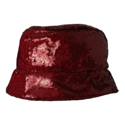 Dolce & Gabbana Rode Paillet Bucket Hat-Heren Hoeden