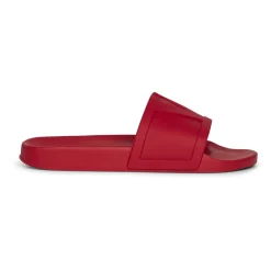 Valentino Garavani Rode Slip-On Sandalen met Vlogo Handtekening-Heren Slippers
