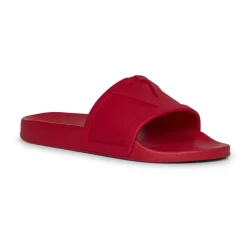 Valentino Garavani Rode Slip-On Sandalen met Vlogo Handtekening-Heren Slippers