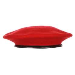 Kangol Rode Wolle Platte Pet Hoed-Heren Hoeden