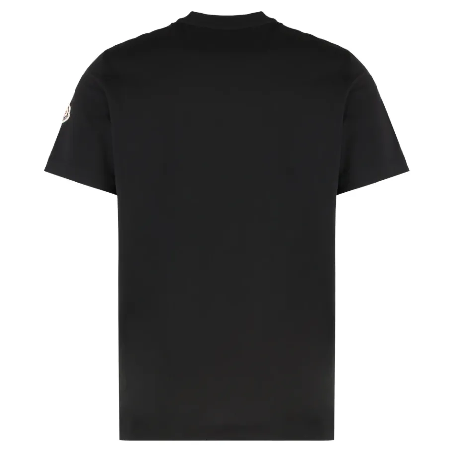 Moncler Rondhals T-shirt van katoen-Heren Shirts