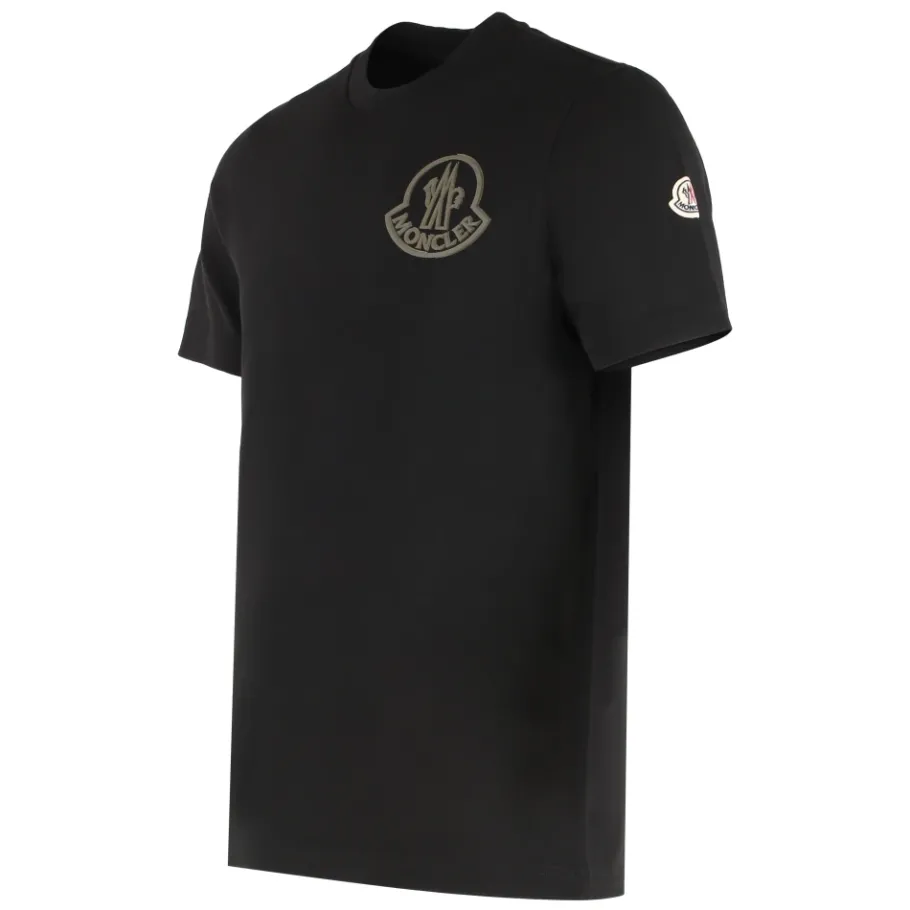 Moncler Rondhals T-shirt van katoen-Heren Shirts