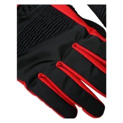 Dolce & Gabbana Rood Biker Handschoenen Italiaans Ambacht-Heren Handschoenen