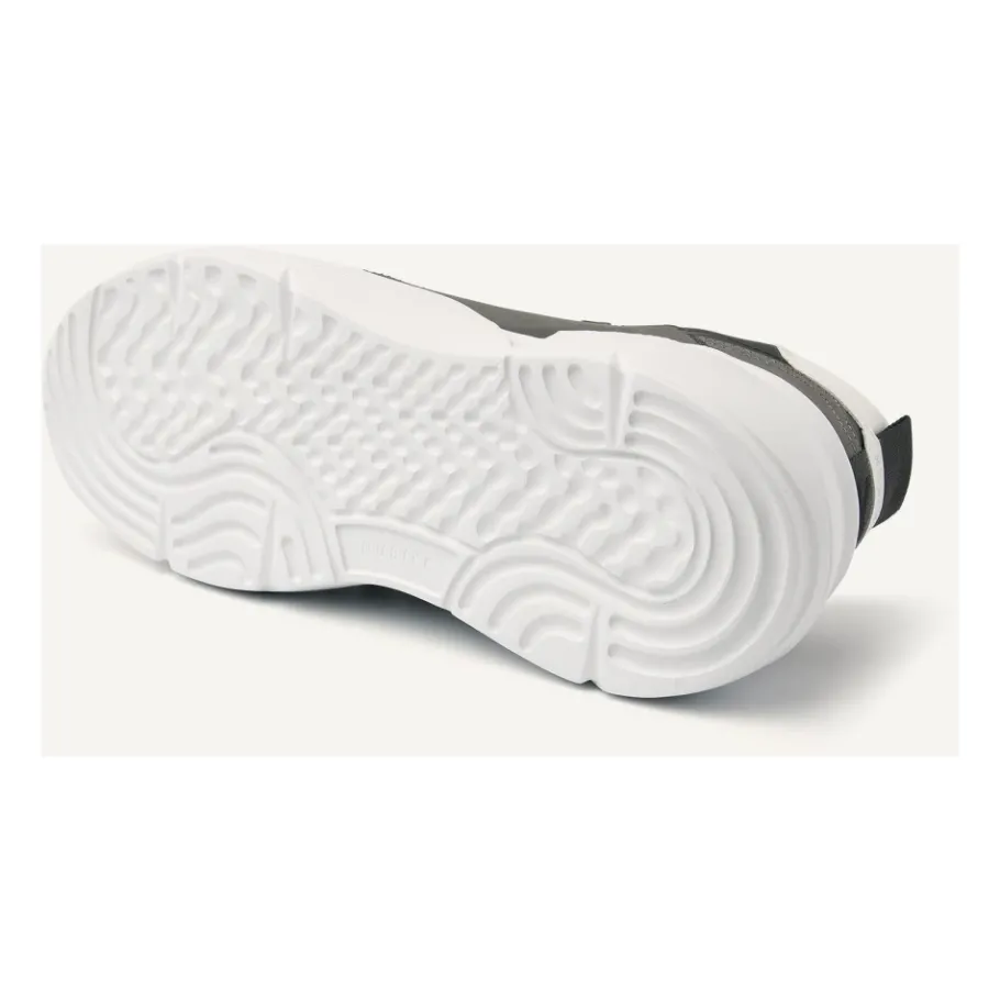 Nubikk Roque Roman Dark Grey Combi Sneakers-Heren Sneakers