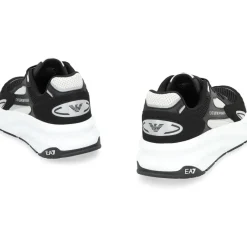 Emporio Armani EA7 Round Toeline Mesh Sneakers-Heren Sneakers