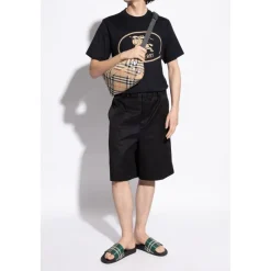 Burberry Rubberen teenslippers-Heren Slippers