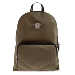 Versace Rugzak met een applicatie in de vorm van het hoofd van Medusa-Heren Rugzakken