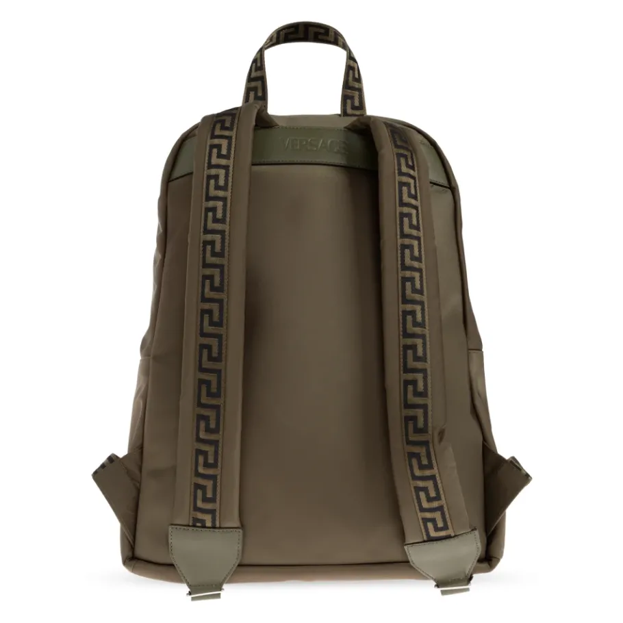 Versace Rugzak met een applicatie in de vorm van het hoofd van Medusa-Heren Rugzakken