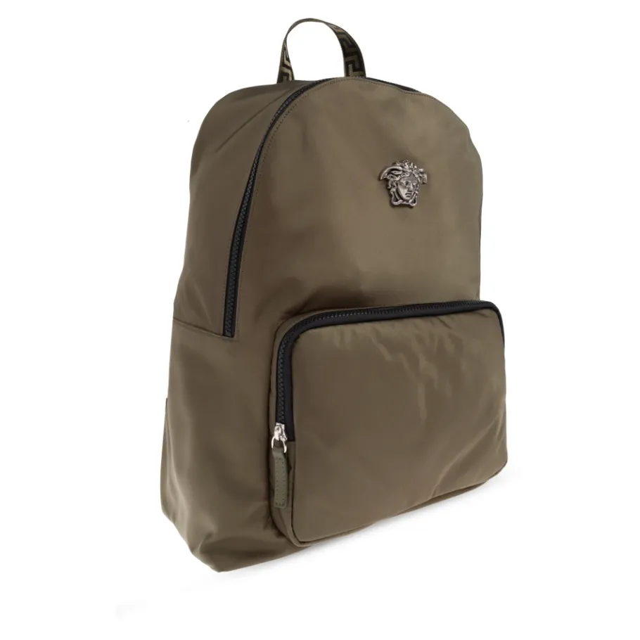 Versace Rugzak met een applicatie in de vorm van het hoofd van Medusa-Heren Rugzakken